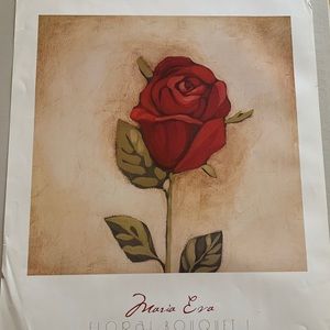 “Floral Bouquet I” Maria Eva Art Print